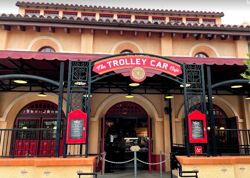 Trolley Car cafe Hollywood Studios