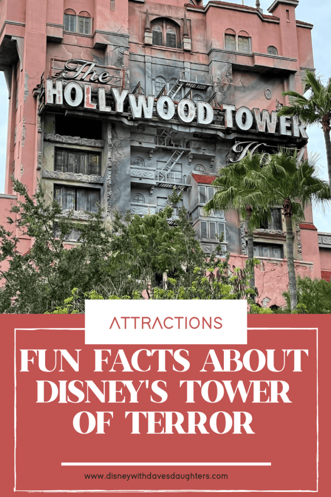 FUN FACTS ABOUT TOWER OF TERROR