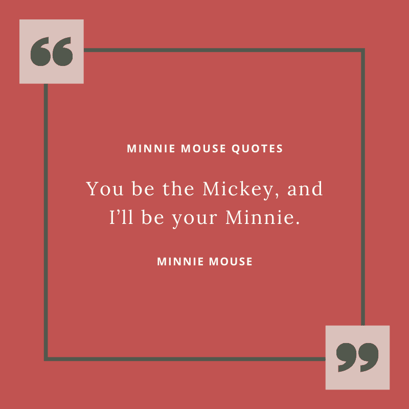 minnie mouse quote