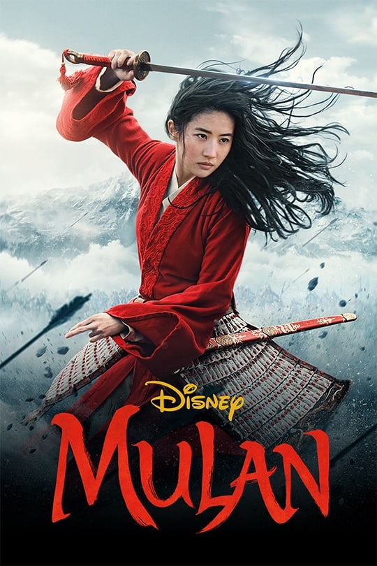 Mulan live action DVD cover