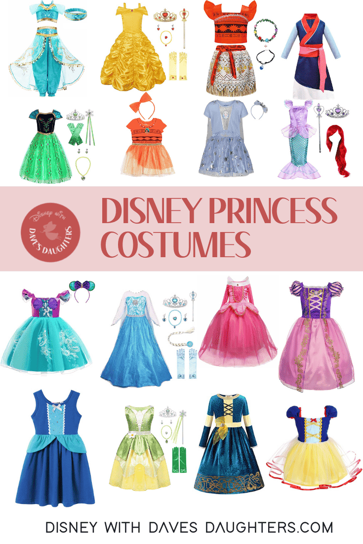 Disney Princess Dresses and Princess Costumes