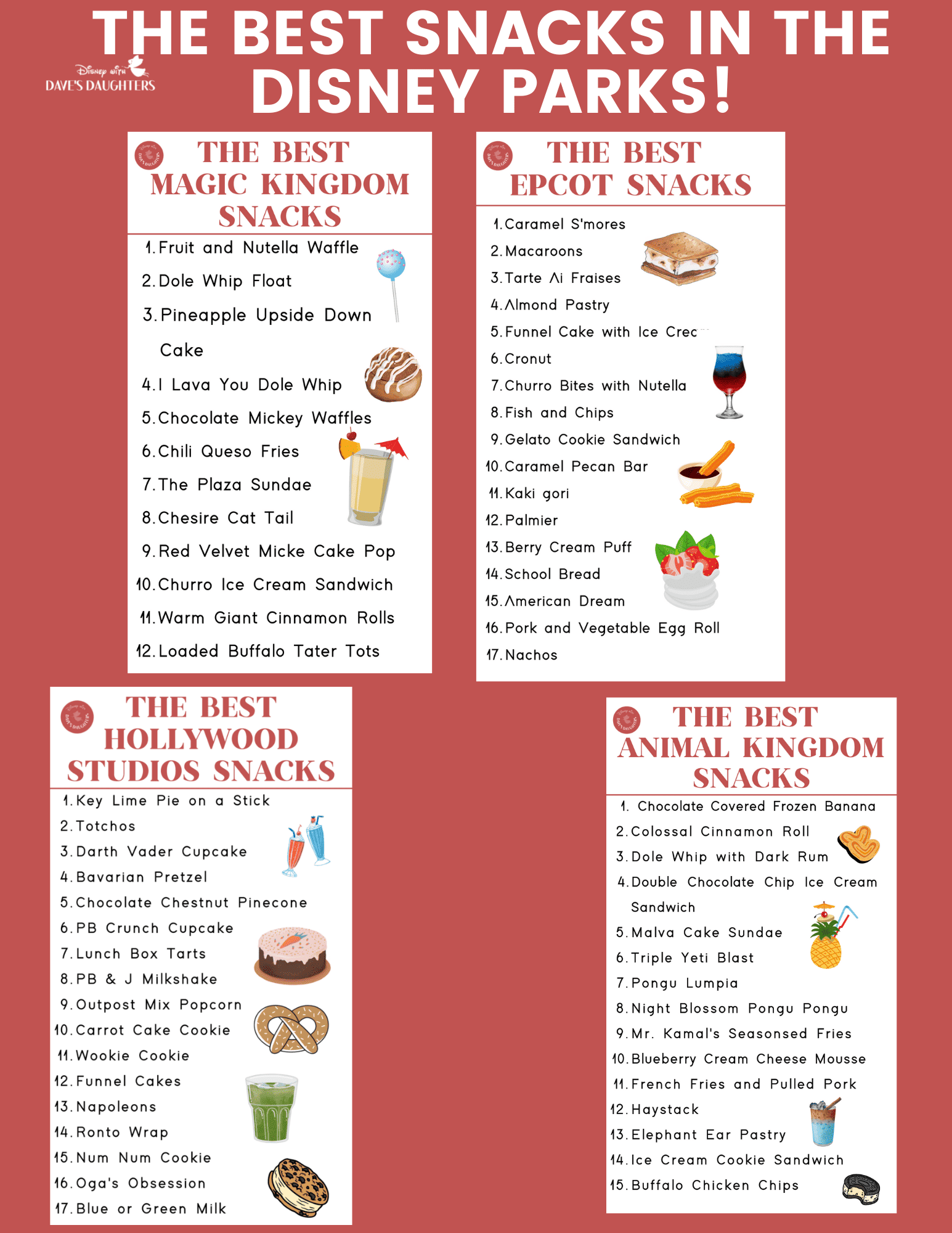 Disney parks snacks