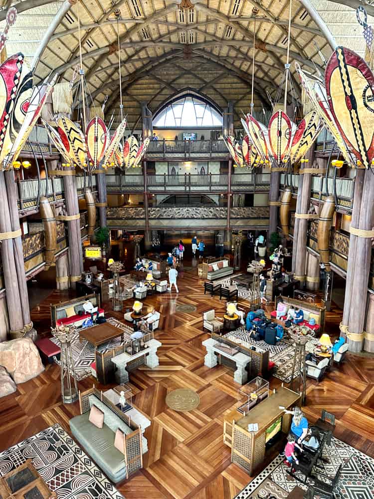 animal kingdom lodge lobby