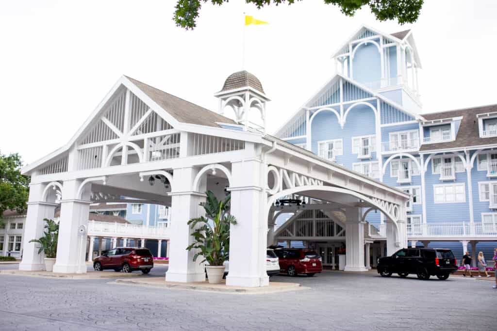 beach club entrance