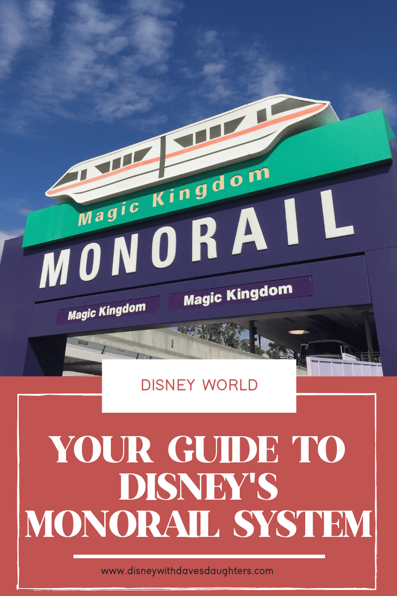 your guide to Disney'e monorail system