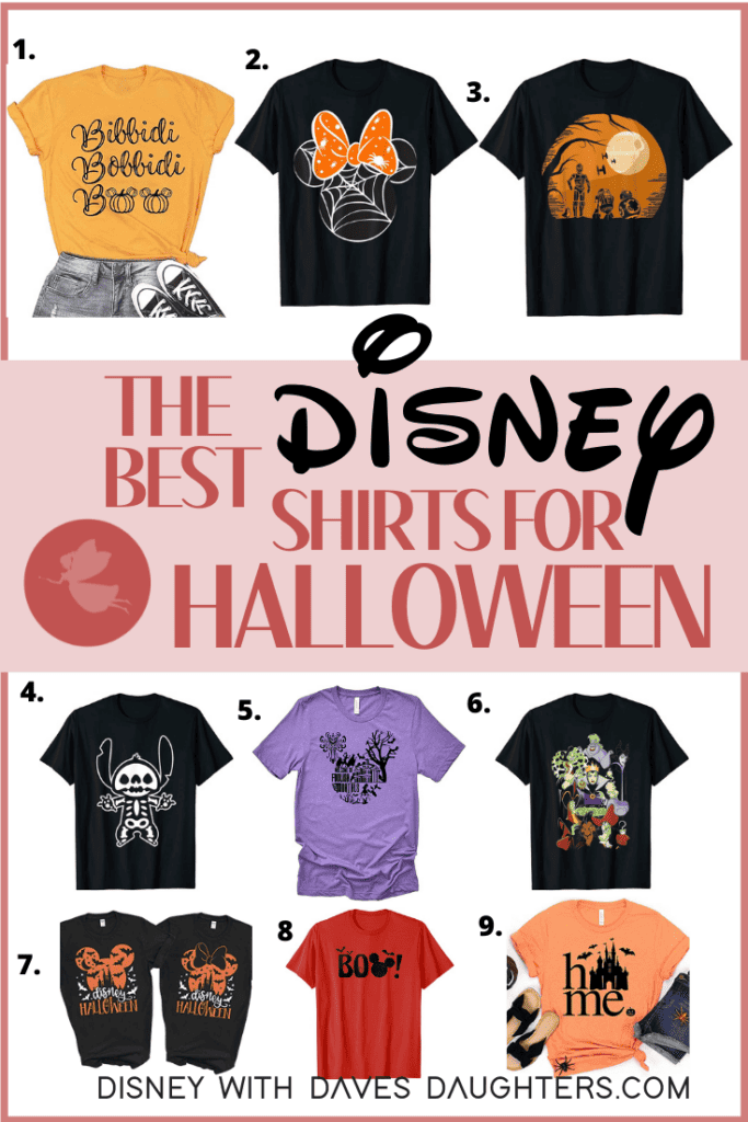 Best Disney Halloween Shirts - Disney With Dave's Daughters