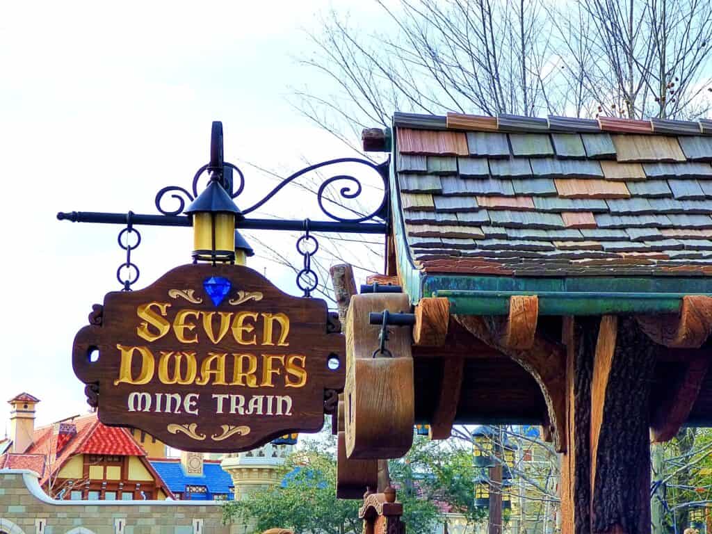 Seven Dwarfs Mine Train, Magic Kingdom, Walt Disney World, Orlando, FL