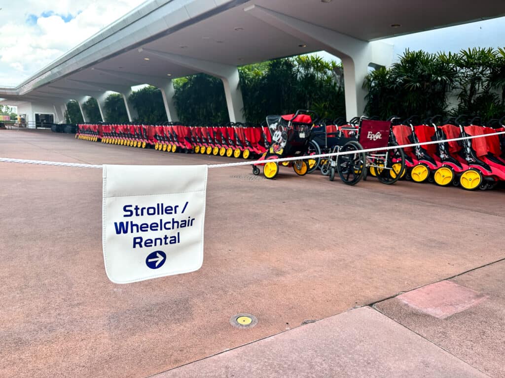 Disney rental strollers