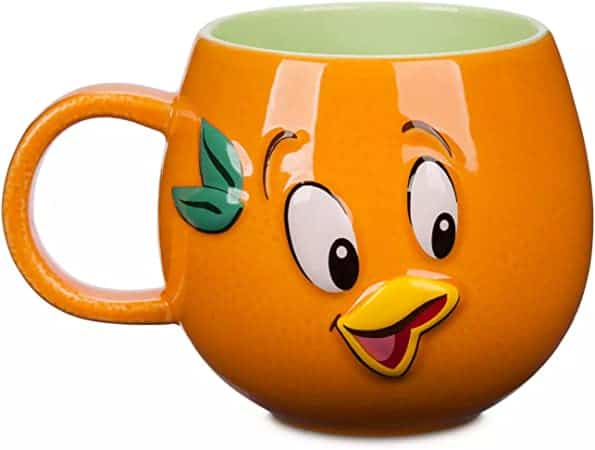 Orange bird coffee mug