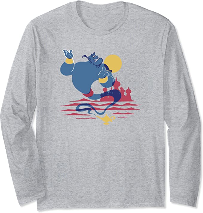 Aladdin Genie Long sleeve shirt