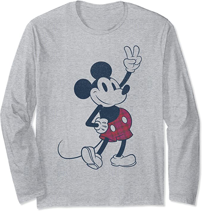 peace sign mickey shirt