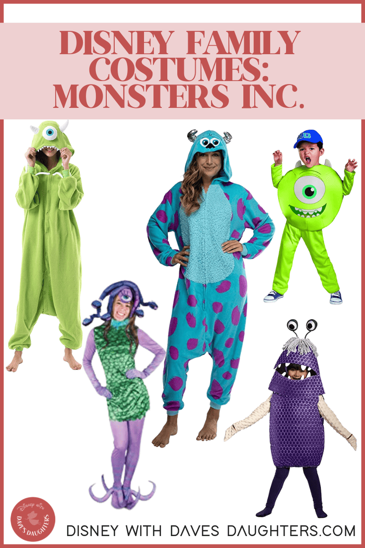 Disney Family Costumes Monsters Inc