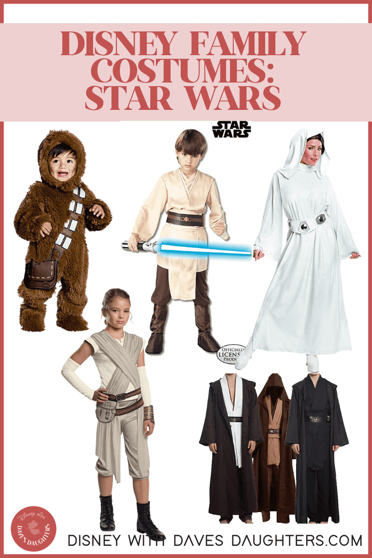 Star Wars Rebellion Disney Family Costumes