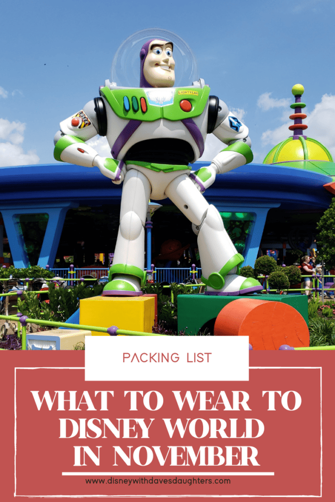 what to wear to disney world in november