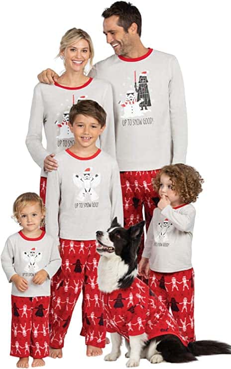 star wars family pajamas