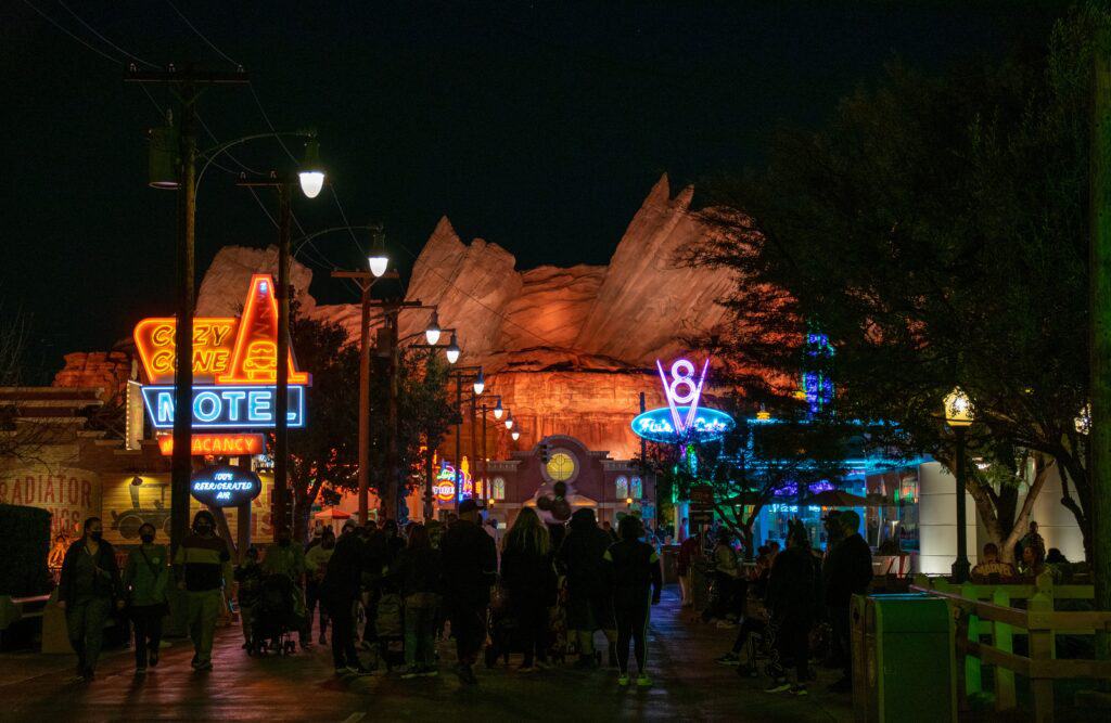 Cars land at DIsneyland