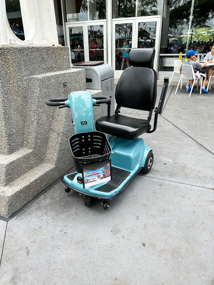 evc wheelchair at magic kingdom