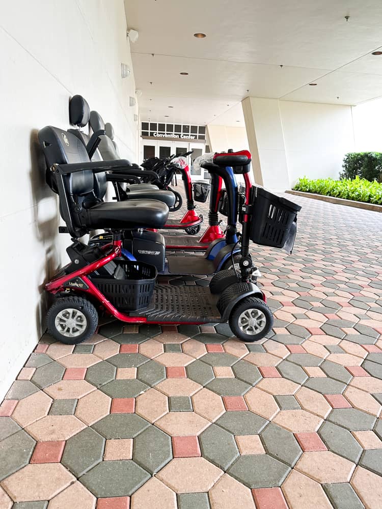 a group of scooterbug wheelchair rentals