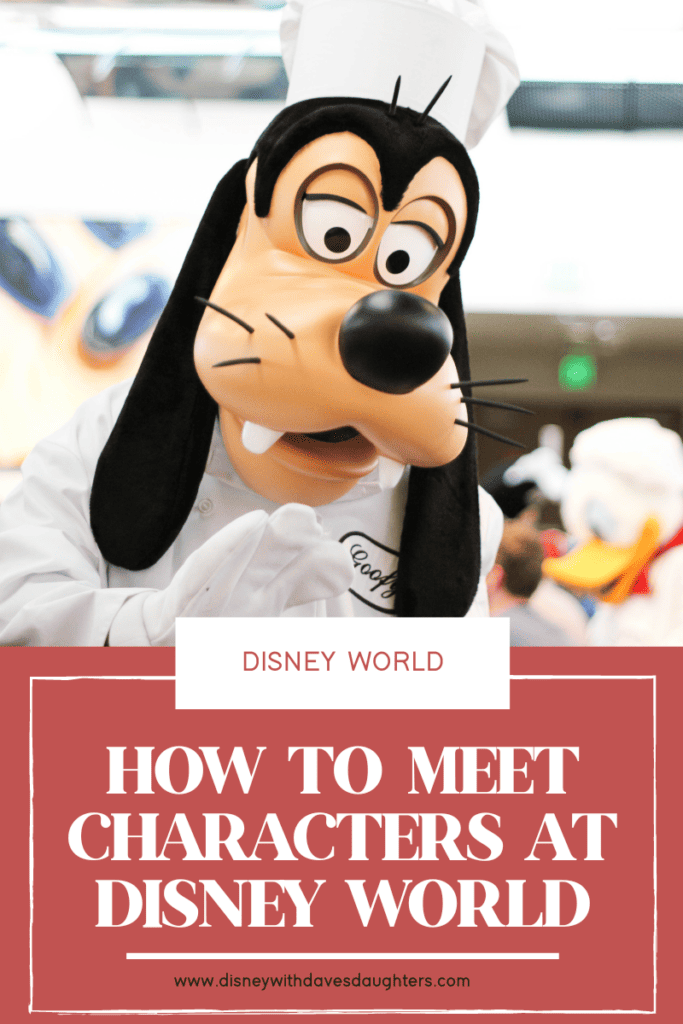 how to meet disney characters