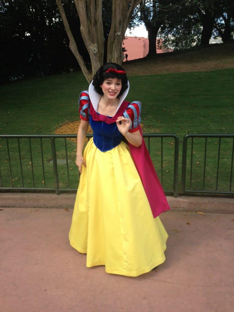 snow white in epcot