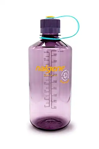 Nalgene Sustain Tritan BPA-Free Water Bottle Made with Material Derived from 50% Plastic Waste, 32 OZ, Narrow Mouth