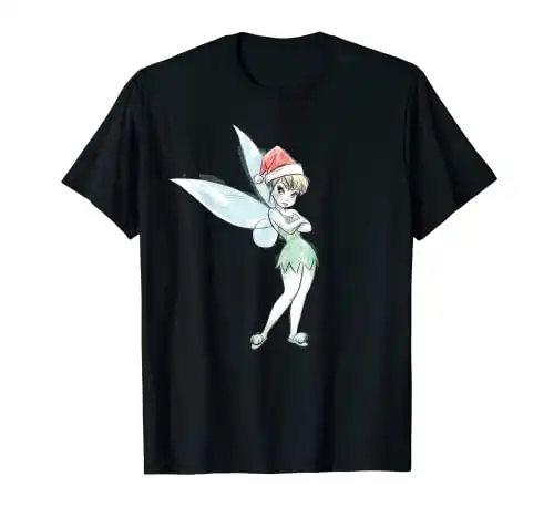 Disney Peter Pan Tinker Bell Holiday T-Shirt