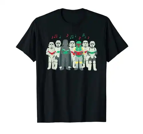 Star Wars Darth Vader Sithmas Choir Holiday T-Shirt
