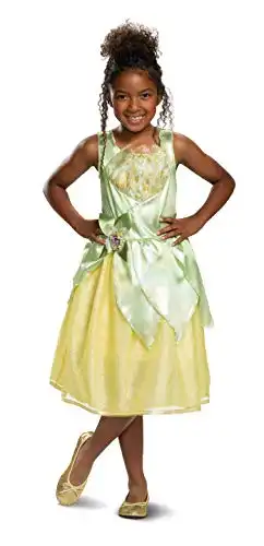 Disney Princess Tiana Classic Girls' Costume, Green