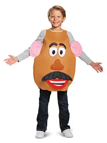 Disguise Disney Pixar Mr./Mrs. Potato Head Toy Story 4 Deluxe Costume Brown, XS (3T-4T)