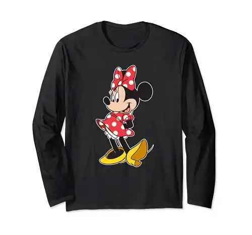 Disney Minnie Mouse Classic Pose Long Sleeve T-Shirt