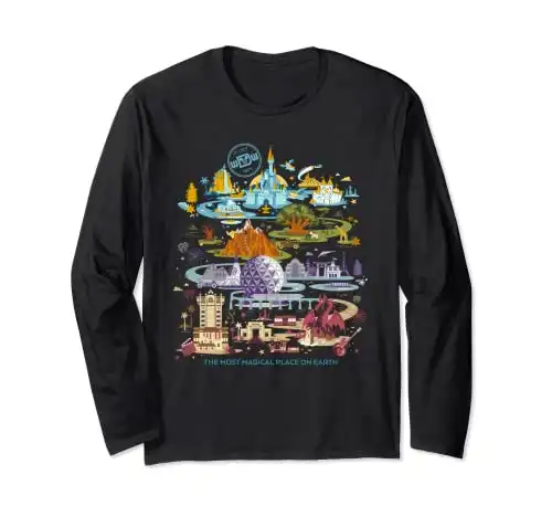 Disney Walt Disney World 50th Anniversary Long Sleeve T-Shirt