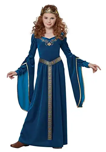 Medieval Princess Girls Costume X-Small