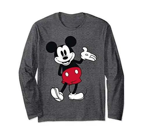 Disney Mickey And Friends Mickey Mouse True Original Long Sleeve T-Shirt