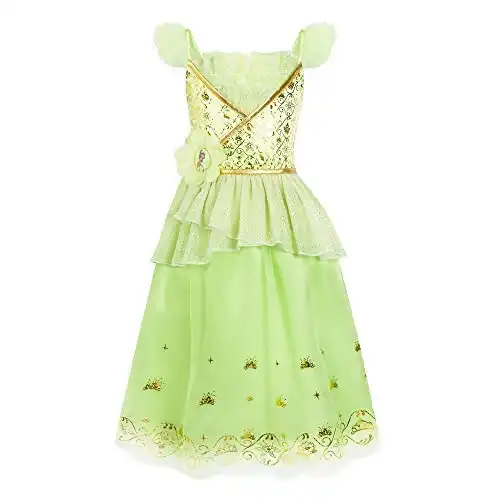 Disney Tiana Nightgown for Girls – The Princess and The Frog, Size 2 Multicolored