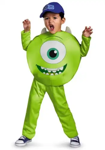 Disney Pixar Monsters University Mike Toddler Classic Costume, 2T