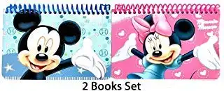 Eemrald Disney Mickey Mouse Spiral Autograph Books - 2 Books Set (Mickey&Minnie)
