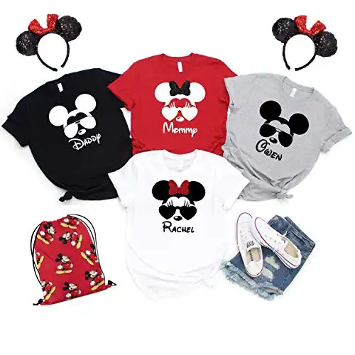 Chill Mickey and Minnie Family Shirts