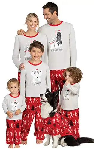 PajamaGram Star Wars Christmas Pajamas - Christmas PJs Family Set, Baby 0-3M