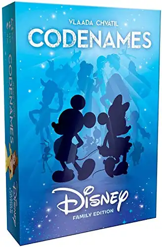 Codenames Disney Family Edition | Best Family Board Game, Great Game for All Ages | Featuring Disney Characters, Disney Artwork | Board Game for 2 Players or More | Perfect for Disney Fans