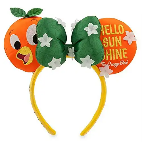 2020 Flower & Garden Festival Orange Bird Ears Headband