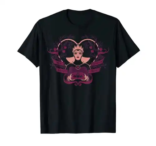 Disney Villains Valentines Your Heart Belongs To Me T-Shirt