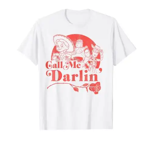 Disney Pixar Toy Story Call Me Darlin' Valentine's T-Shirt