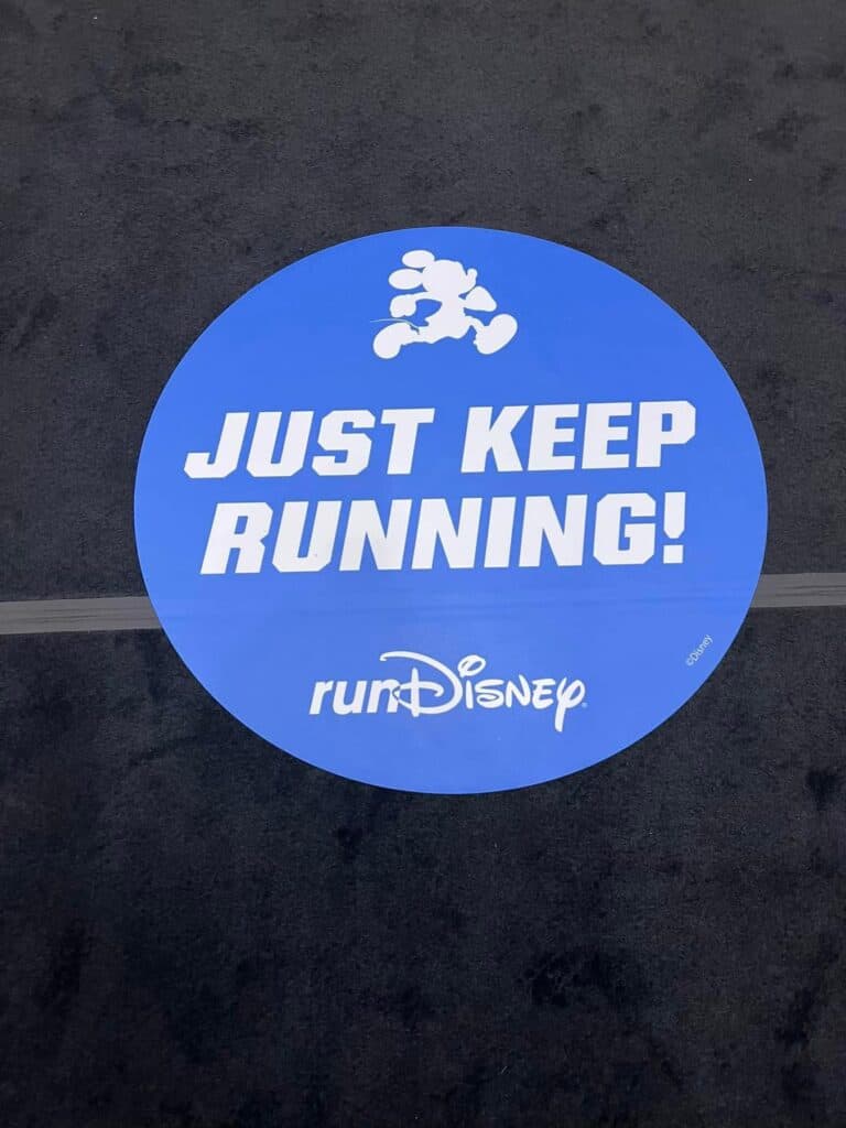 just keep running rundisney