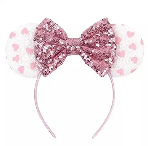 Valentine's Day Pink Minnie Ears