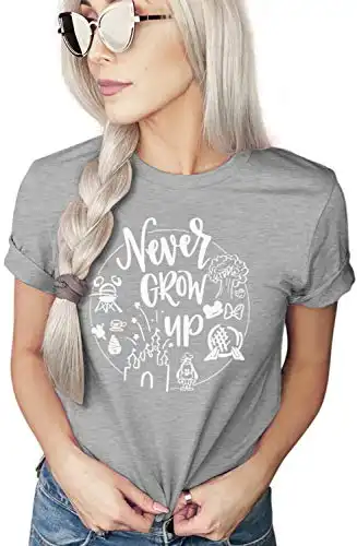 Never Grow Up Shirt | Women's Shirt