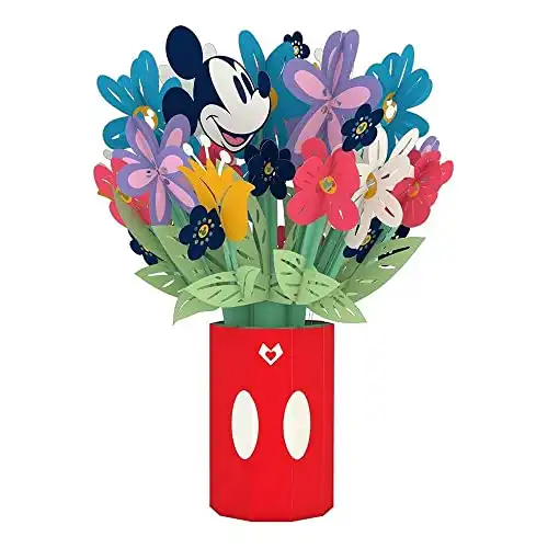 Mickey Mouse Colorful Blooms Pop Up Bouquet