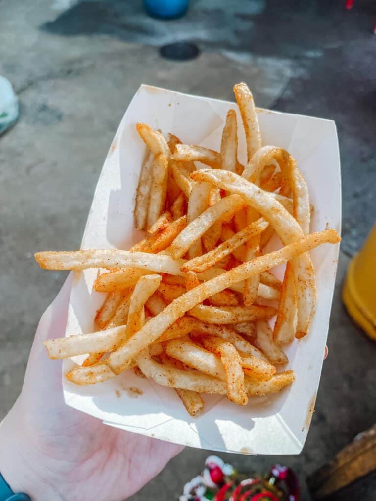 Mr Kama's seasoned fries