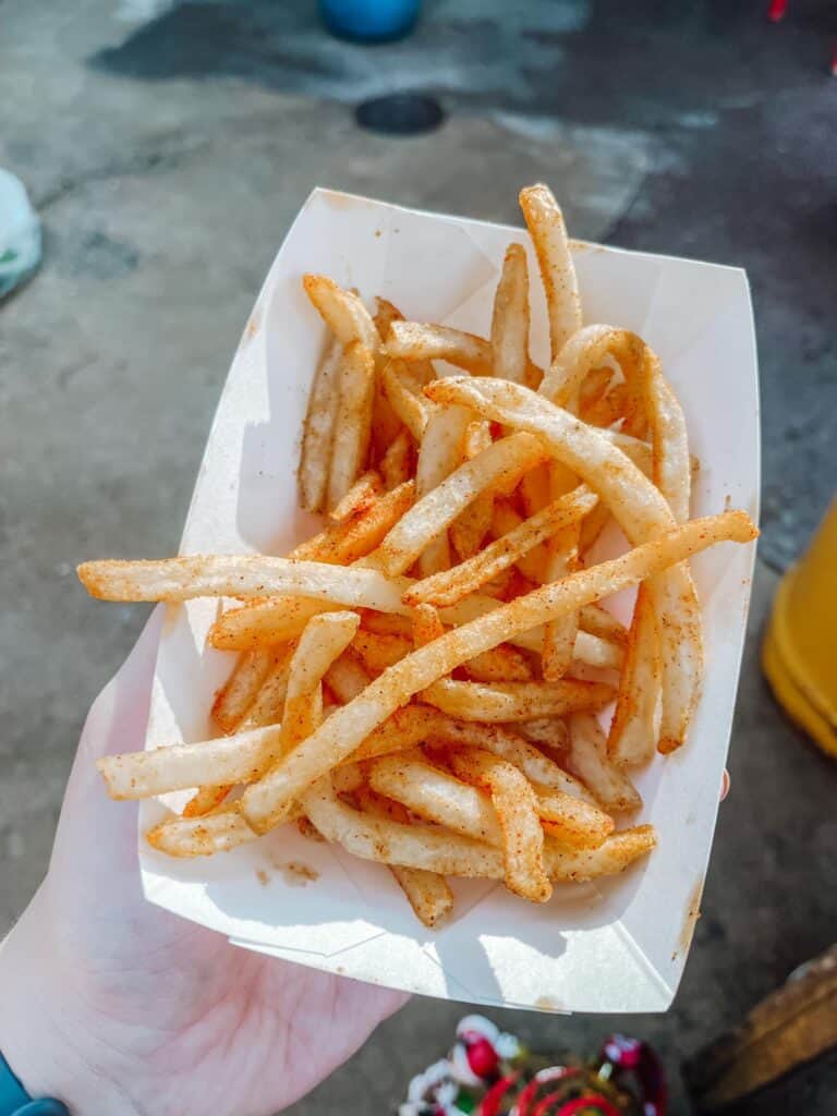 Mr Kamal's seasoned fries