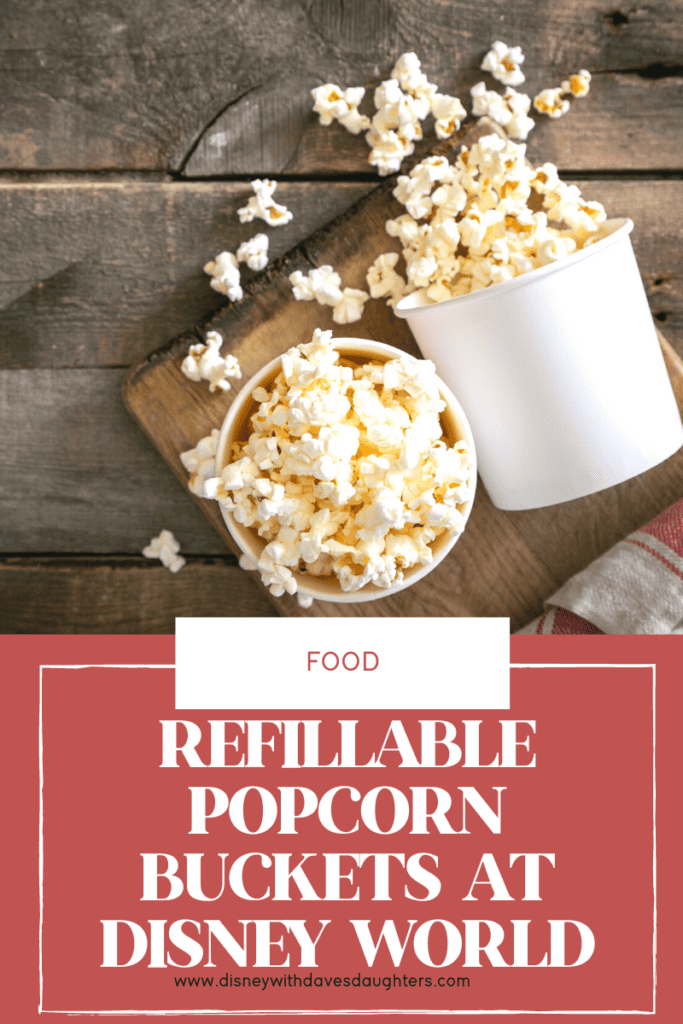 refillable popcorn buckets at disney world