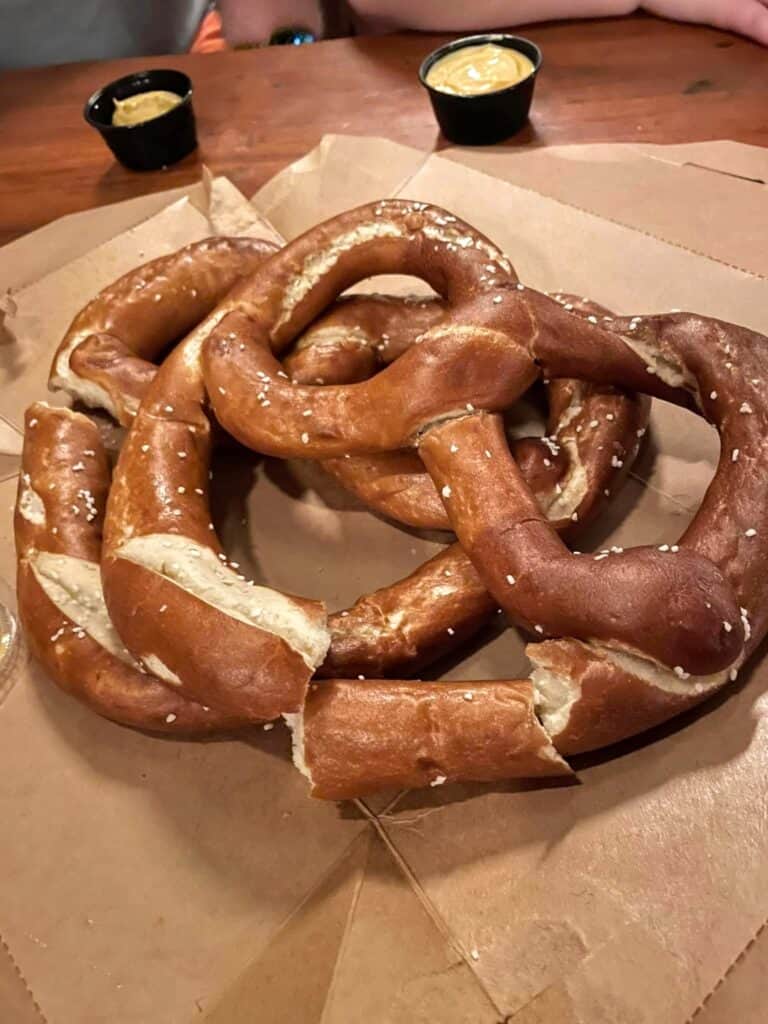 Bavarian Pretzel in Hollywood Studios